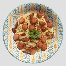 พาสต้าผัดเนยกระเทียมพริกไทย