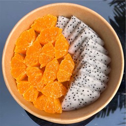 ส้ม + แก้วมังกร