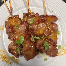 หมูย่างแจ่ว 5 ไม้