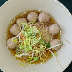 เส้นเล็กน้ำใสลูกชิ้นเนื้ออย่างเดียว