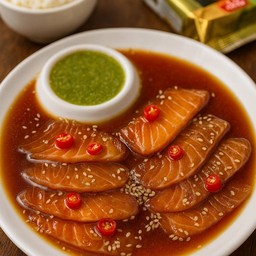 แซลม่อนดองซีอิ๋วเกาหลี