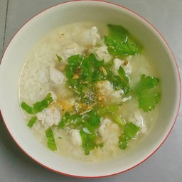 ข้าวต้มไก่สับ