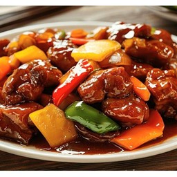 ผัดเปรี้ยวหวานเนื้อ