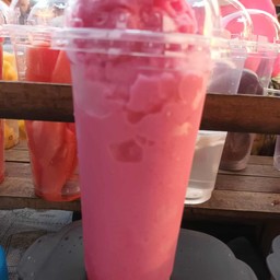 นมชมพูปั่น