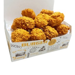 ไก่ป๊อปไร้กระดูกเขย่าผงบาร์บีคิว