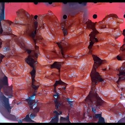ไก่ย่างแดง ไก่ย่างสูตรโบราณ หอม นุ่ม อร่อย สะอาด