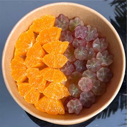 ส้ม + องุ่นคิมสัน