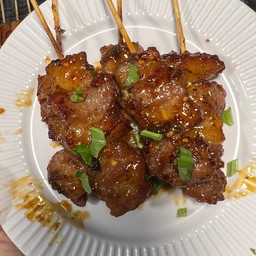 เนื้อย่างแจ่ว ไม้ละ