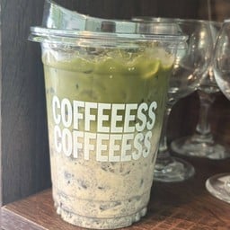 Matcha Oreo Latte