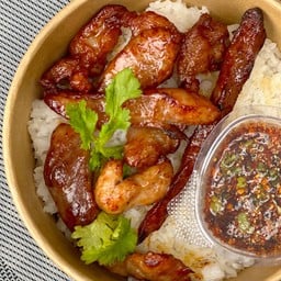 ข้าวหน้าหมูทอด