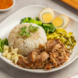 ข้าวขาหมู / Braised Pork Leg with Rice