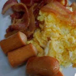 ไข่กวน 1 ฟอง + 2 ท็อปปิ้ง