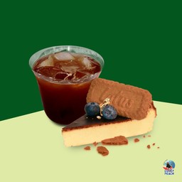 Set Coffee × Basque Cheesecake