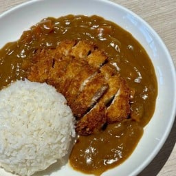 ข้าวแกงกะหรี่ไก่กรอบ