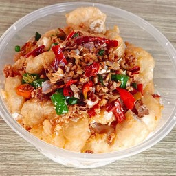 ไก่กรอบคั่วพริกเกลือ