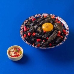 หมึกเปาบุ้นจิ้น (ราคานี้ไม่รวมไข่)