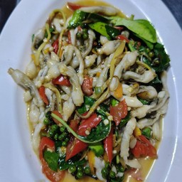 หอยหลอดผัดฉ่า