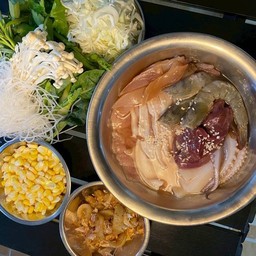 ชุดหมูกระทะ+ชุดผัก