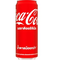 โค้กออริจินัล กระป๋อง 325ml + น้ำแข็ง 1 แก้ว