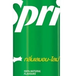 สไปรท์ กลิ่นเลมอน-ไลม์ กระป๋อง 325 ml + น้ำแข็ง 1 แก้ว