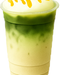 มัทฉะนมสดคาราเมล