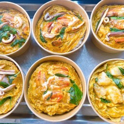 ข้าวไข่ข้นห่อหมกทะเลราดข้าว(สาขาเลียบด่วนแดนเนรมิตรล็อคAA47)