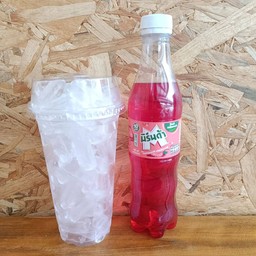 มิรินด้าน้ำแดง+น้ำแข็ง