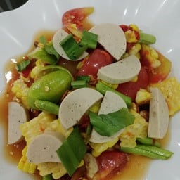 ตำข้าวโพดหมูยอ