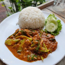 ข้าวราด เครื่องแกง