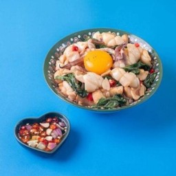 หมึก (ราคานี้ไม่รวมไข่)