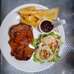 สเต๊ก ไก่ สไปซี่