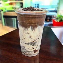 โกโก้นมสดโอรีโอ้เย็น