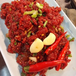 ก้อยเนื้อรสแซบ(ดิบ)