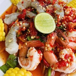 ยำกุ้งทูโทน