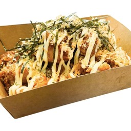 ไก่ไม่มีกระดูก ราดซอสทาโกะยากิ