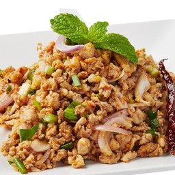 ลาบ อกไก่บด