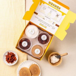 ขนมเบื้องไส้เค็มล้วน (แป้ง1ครีม1 เค็ม2)