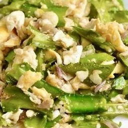 ถั่วพูผัดไข่