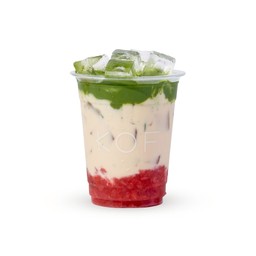 MATCHA BERRY LATTE (V)