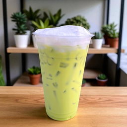 ชาเขียวเย็นนมสด