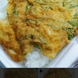 ข้าว_ไข่เจียวชะอม