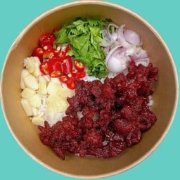 ข้าวขยำเนื้อแดด