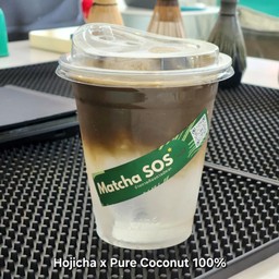 Hojicha x Pure Coconut 100%