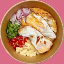 ข้าวขยำไข่ดาว