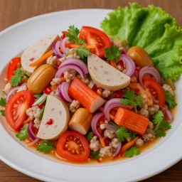 ไสกรอก ปูอัด หมูยอ