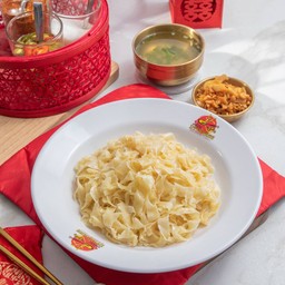 บะหมี่เป๊าะเพิ่ม (เหลืองแบนใหญ่)