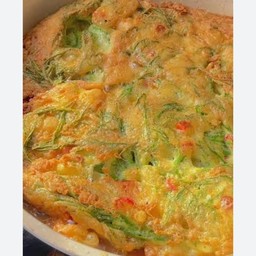 ไข่เจียวชะอม _กับข้าว