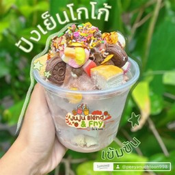 ปังเย็นโกโก้พร้อมท๊อปปิ๊ง