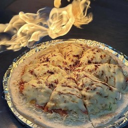 ถาดทะเลxไก่ชีสซ่าส์ (ไก่,ทูน่า,กุ้ง)