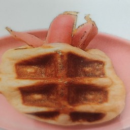 วาฟเฟิลไส้กรอก